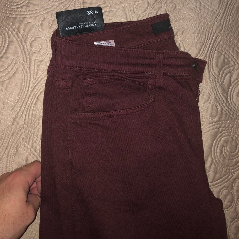Joe’s Jeans maroon